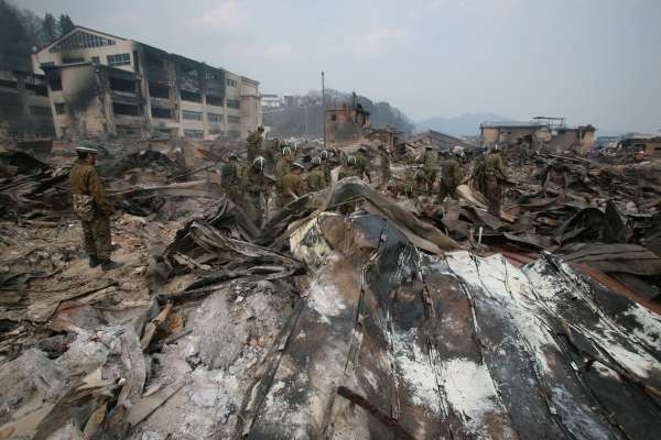 Japan devastation